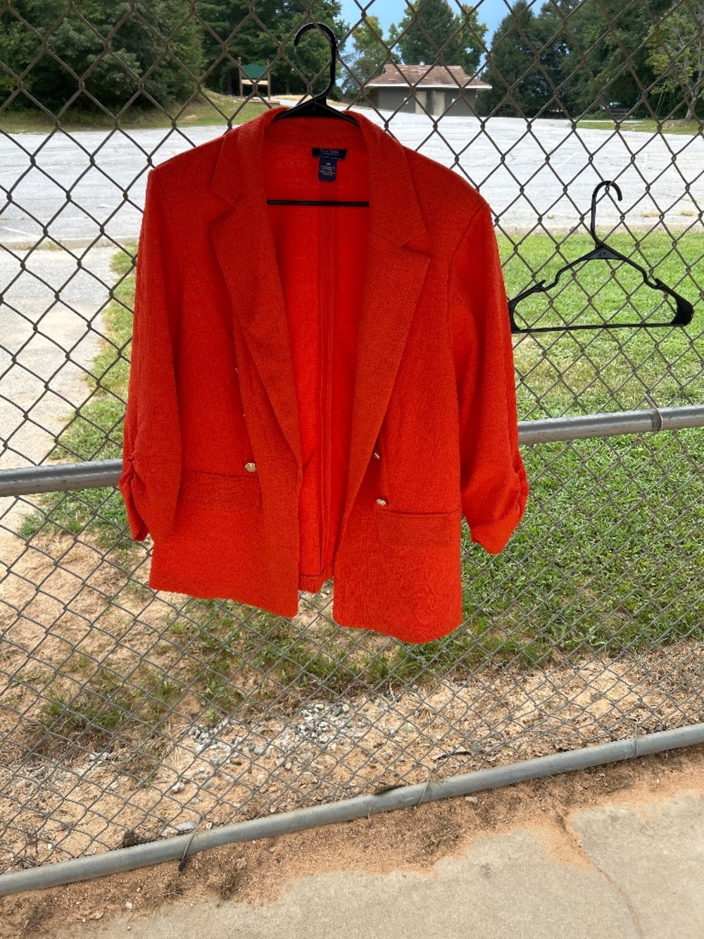 Orange Blazer